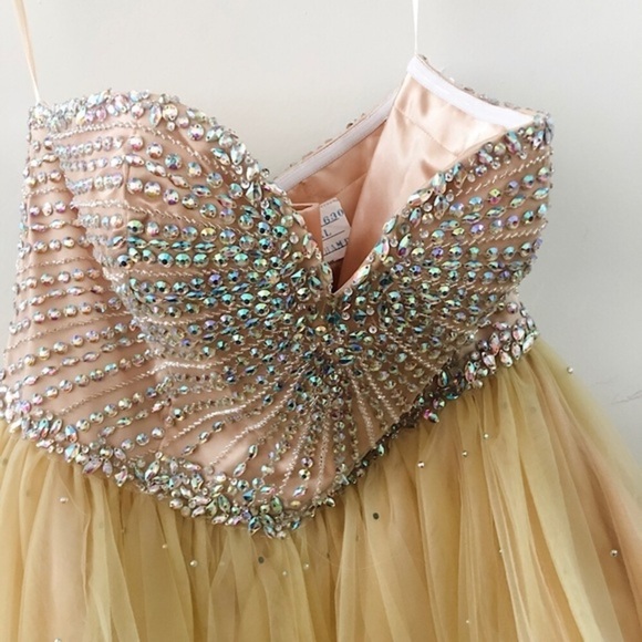 LT Champagne Mini Dress - Picture 3 of 12